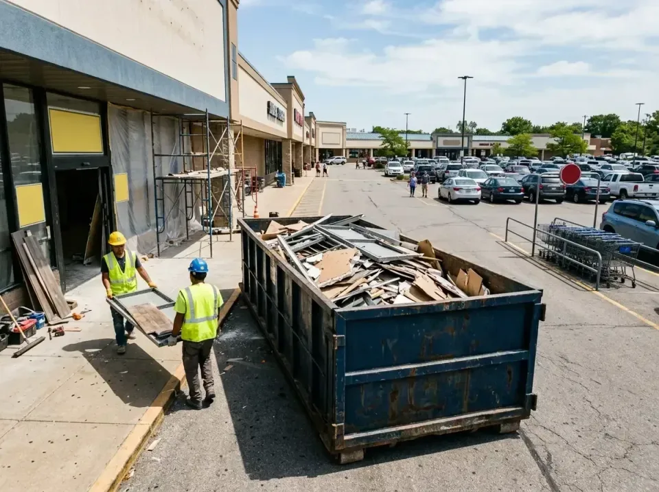 retail-store-renovation-debris-003 — frequently asked questions, Roll-off Dumpster Rentals in Happy Valley, CA